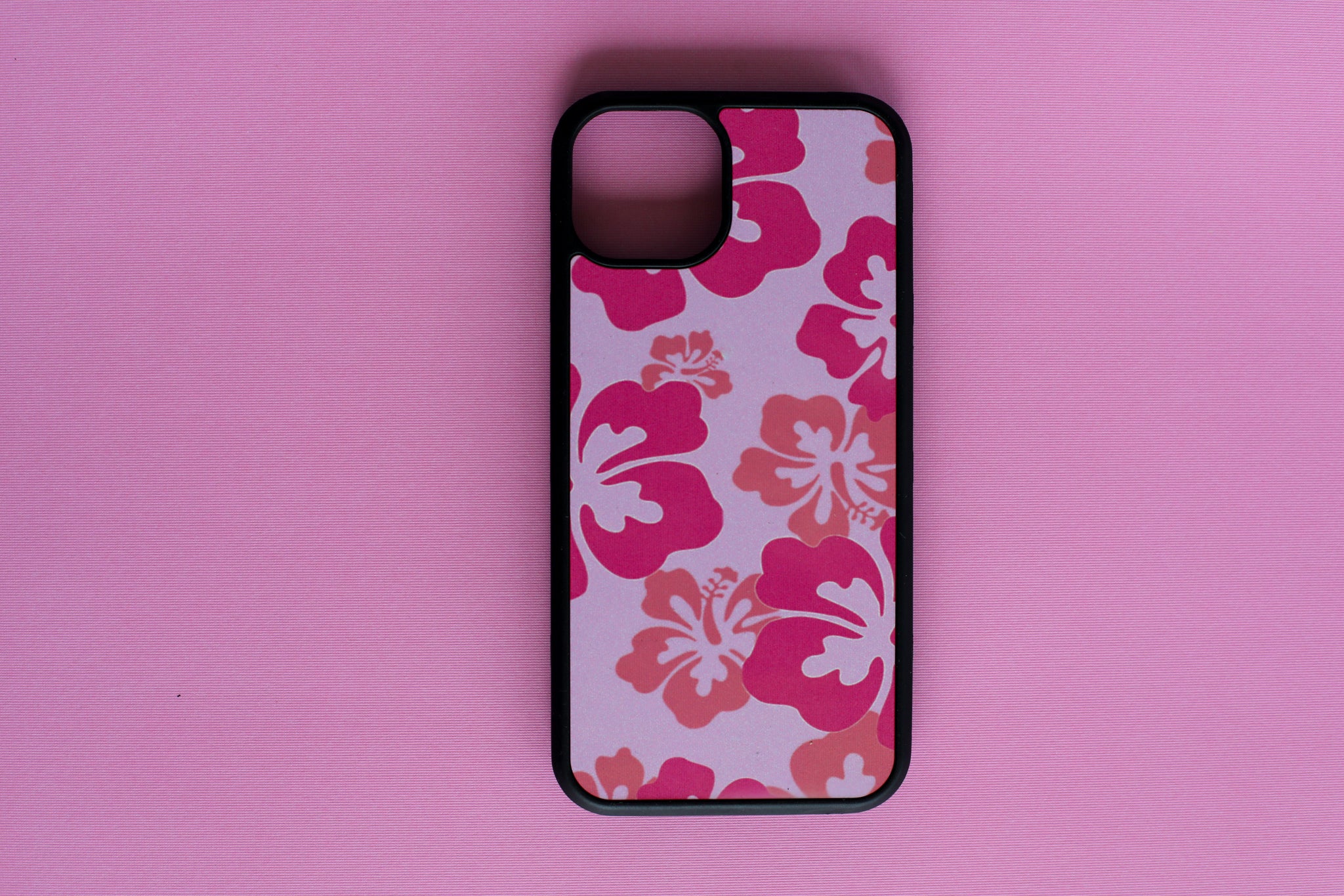 Pink Hibiscus Flowers iPhone Case Teehees Cases