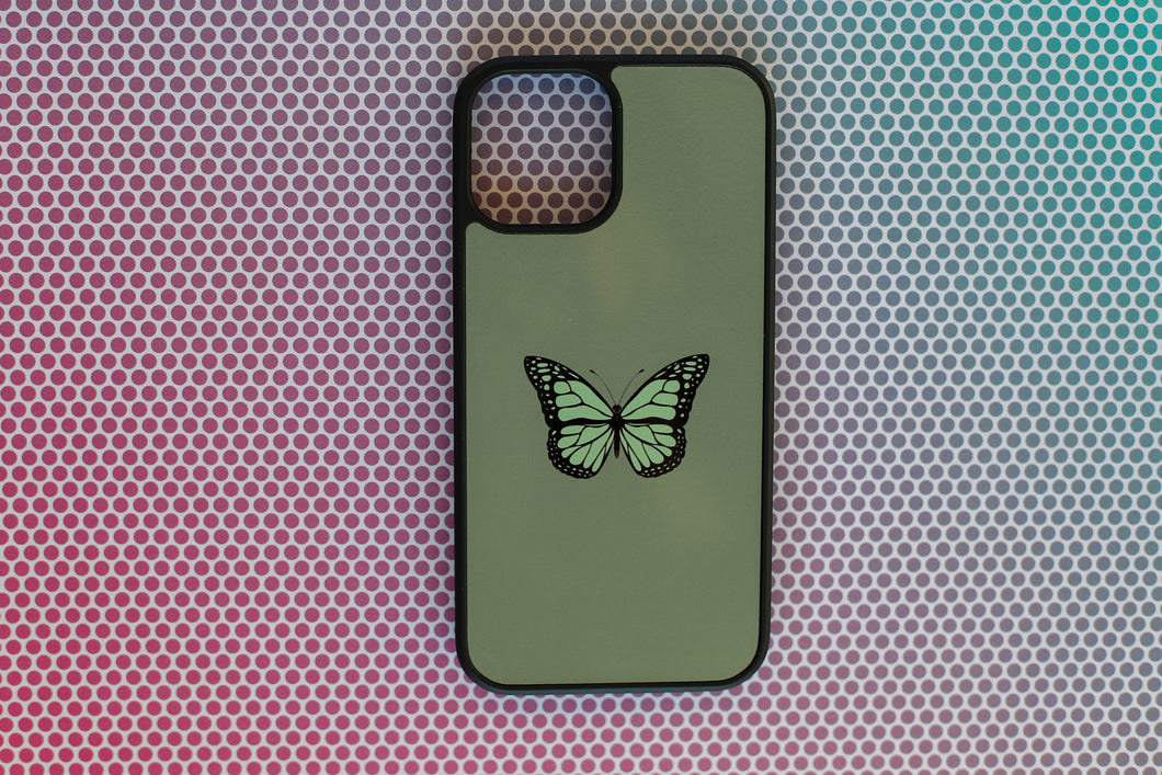 cameo karki green butterfly modern case