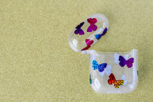 Load image into Gallery viewer, Rainbow Butterflies Airpods (1st &amp; 2nd generation)
