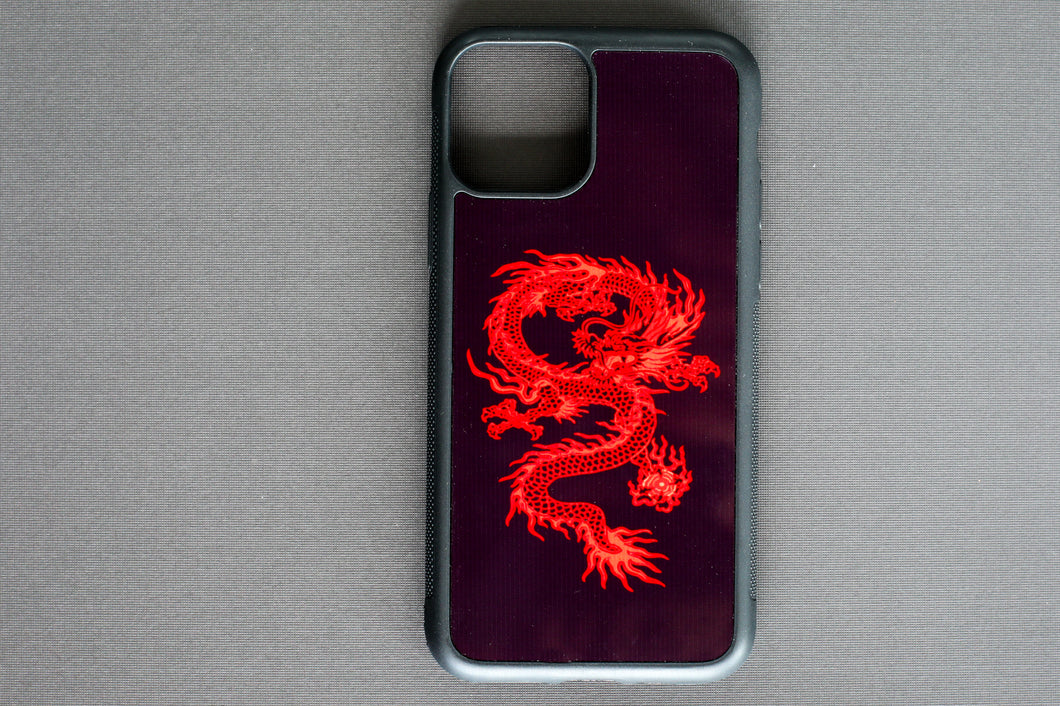 The Red Dragon iPhone Case