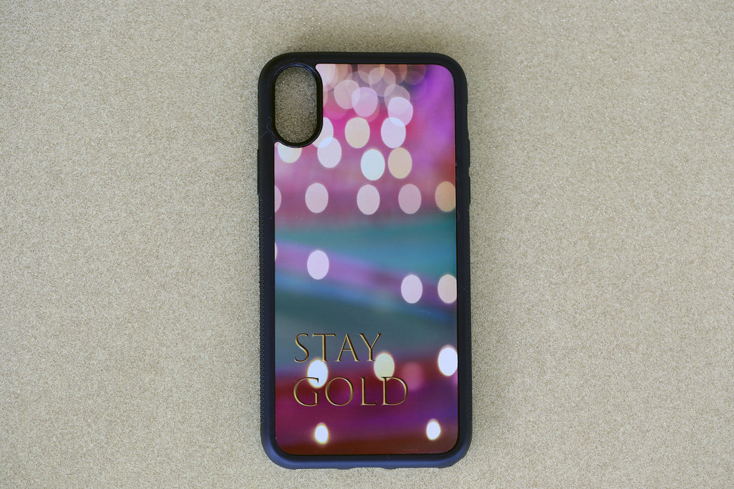 Stay Gold iPhone Case