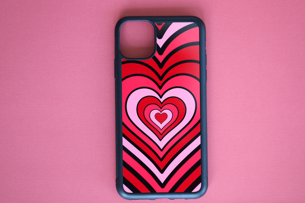 Red Heart iPhone Case